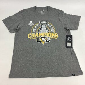 (NWT) 47 Stanley Cup Champion Pittsburgh Penguins Graphic T-Shirt